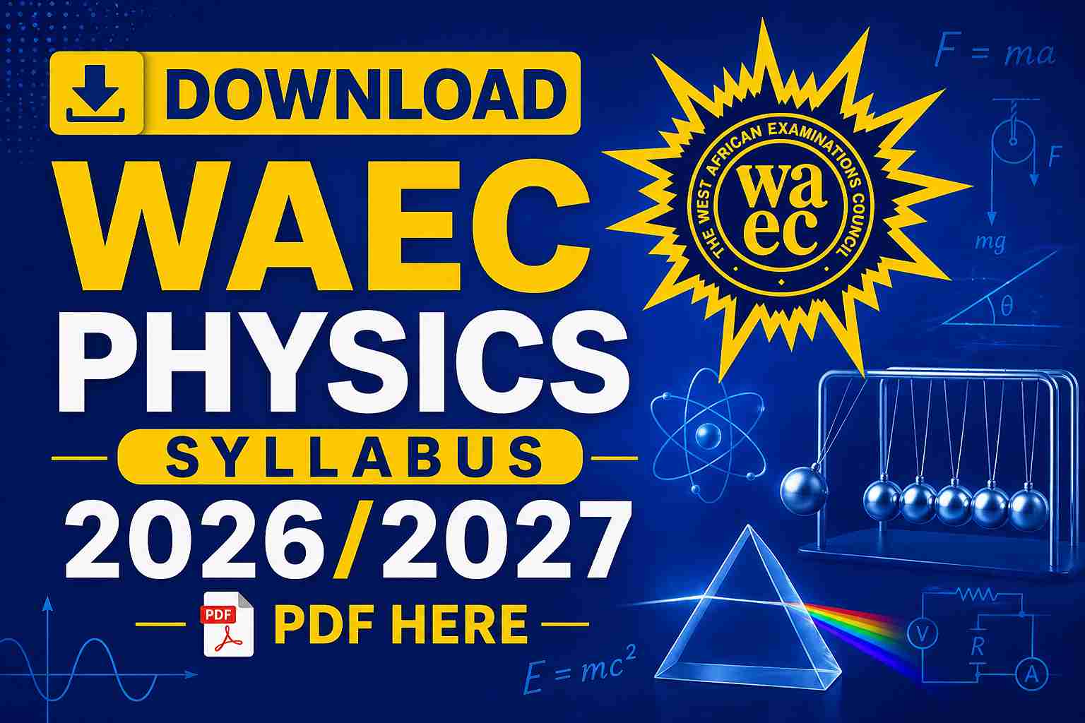 WAEC Physics Syllabus