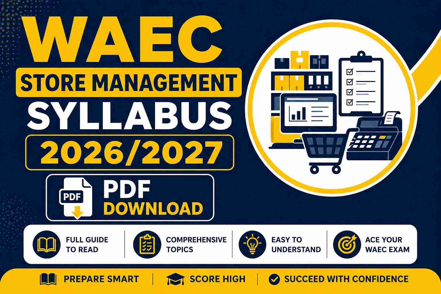 WAEC Store Management Syllabus