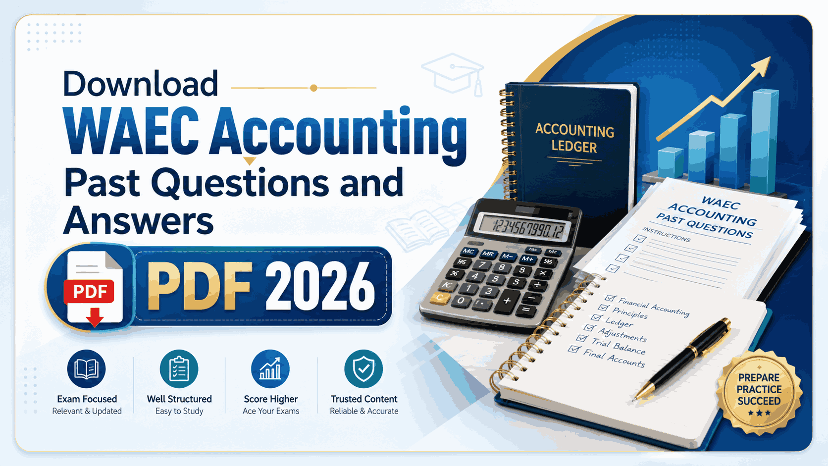 Download WAEC Accounting Past Questions and Answers PDF