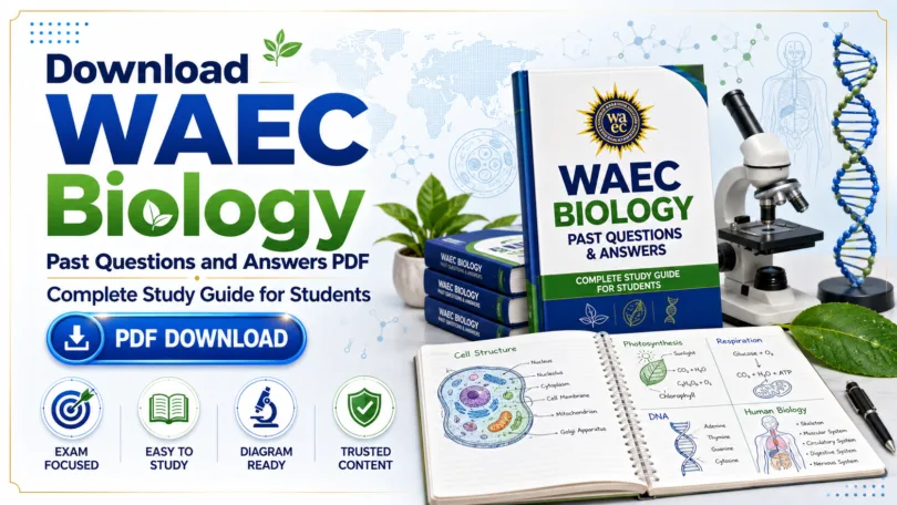 Download WAEC Biology Past Questions and Answers PDF