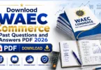 Download WAEC Commerce Past Questions and Answers PDF