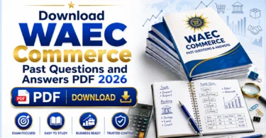 Download WAEC Commerce Past Questions and Answers PDF