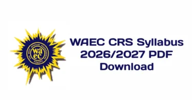 WAEC CRS Syllabus